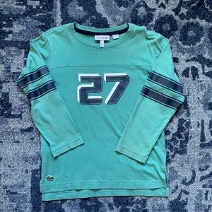 Kids Lacoste Long Sleeve T-shirt size 4